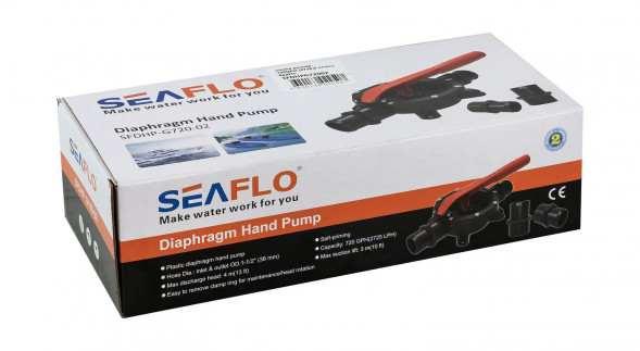Помпа ручная, 720GPH (2725,5 л/час), SeaFlo