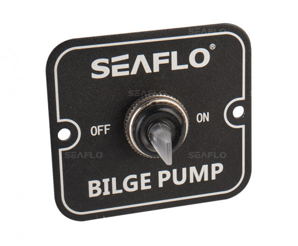 Панель управления для осушительного насоса (вкл/выкл) 12/24В, алюминий