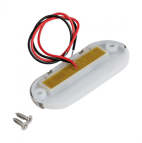 Светильник каютный светодиодный теплый белый свет, 12 В (упаковка из 2 шт.)