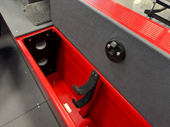 Моторная лодка, ТРИЕРА 490 FISH, красный с Suzuki DF90ATL