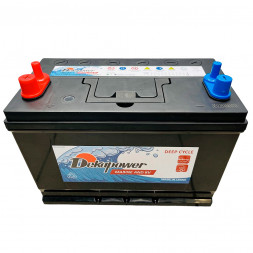Аккумулятор лодочный DEKAPOWER Marine DC27, 100 Ач, 720А 12V, 305x171x226, (глубокого разряда)