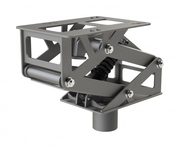 Стойка амортизационная Практик Storm Q, оцинкованная, окрашенная RAL 9023