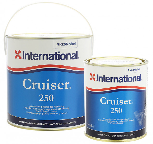 Необрастающая краска Cruiser 250, черная, 0,75 л