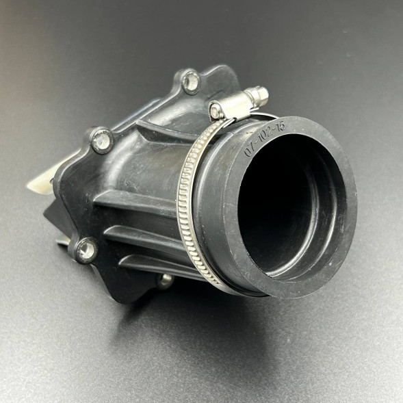 Впускной патрубок с лепестковым клапаном BRP LYNX; Ski-Doo Rotax (420667530; 420667533; 420667532) (KINETIX)