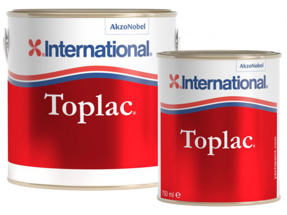 Силикон-алкидная эмаль «TOPLAC» красный (011), 0,75 л.