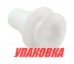 Разъем водосброса пластиковый под шланг 38 мм (упаковка из 30 шт.)