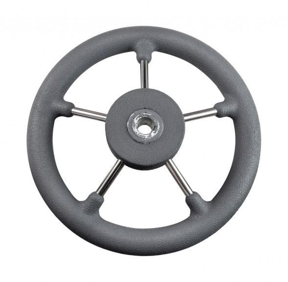 Рулевое колесо Osculati, диаметр 280 мм, цвет серый