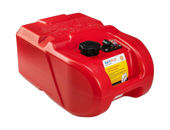 Бак топливный SeaFlo, 24 л, без переходника (упаковка из 6 шт.)