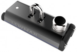 Каретка гика-шкота на втулках скольжения, со стопором