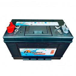 Аккумулятор лодочный DEKAPOWER Marine DC31DT, 115 Ач, 800А 12V, 330x171x240, (глубокого разряда)