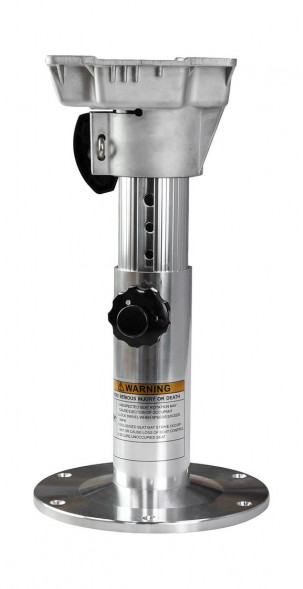 Стойка для сидений 325-457 мм c переходником, алюминий, Marine Rocket