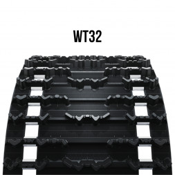 Гусеница для снегохода WT 32 (156х20х1.25) шаг 2.52 (6 рядов) (YAMAHA VK540 II/III; VK10D PROFFESIONAL)