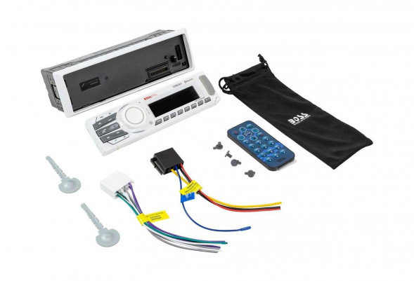 Морская магнитола 1DIN BOSS MR1308UAB (упаковка из 15 шт.)