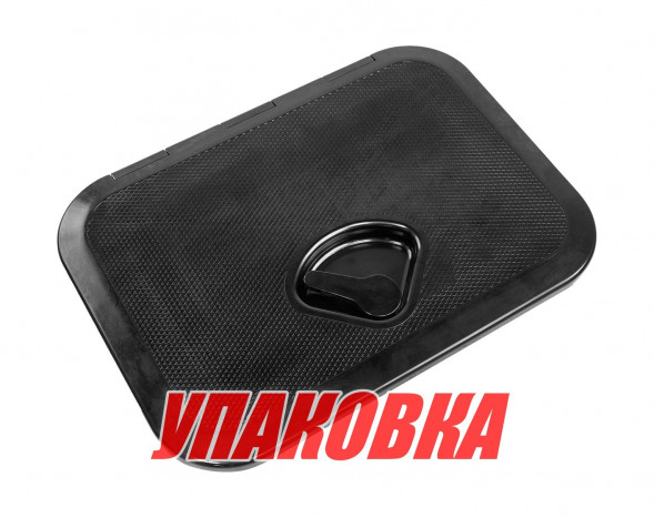 Люк смотровой 270 х 375 мм, черный (упаковка из 4 шт.)