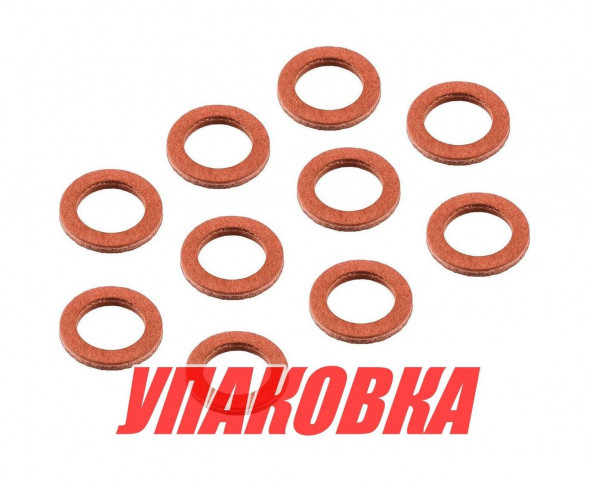 Прокладка масляного болта Suzuki DF2.5/8A-30A/DT9.9-30 c 2014 г.в. 8x13x2, Omax (упаковка из 80 шт.)
