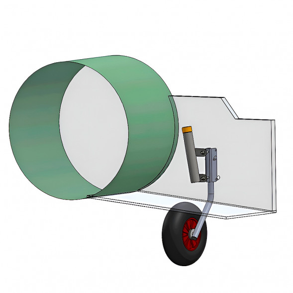 Держатель спиннинга (крепление к транцу НЛ) 2 шт. в комплекте