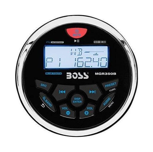 Морская магнитола BOSS MGR350B (упаковка из 10 шт.)