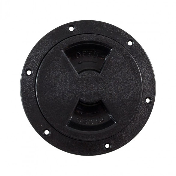 Лючок палубный 4&quot;, черный