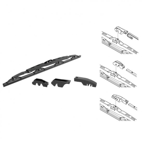 Щетка стеклоочистителя 01 Series 480mm, гибкий профиль