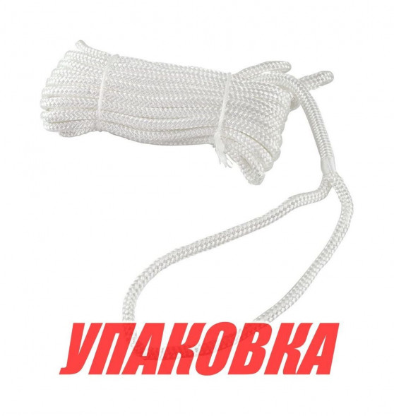Конец швартовый d12мм, L5м, белый, Marine Rocket (упаковка из 5 шт.)