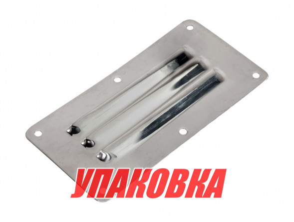 Решетка воздухозаборника 127х66 мм, Marine Rocket (упаковка из 10 шт.)