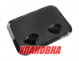 Люк смотровой 315 х 440 мм, черный (упаковка из 2 шт.)