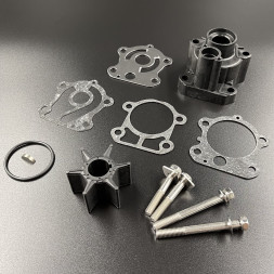 Ремкомплект помпы охлаждения Yamaha F75-100 (с корпусом) (Kacawa)