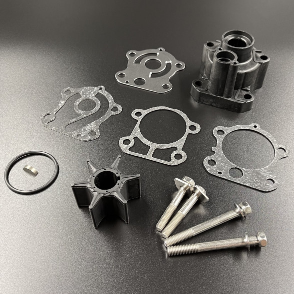 Ремкомплект помпы охлаждения Yamaha F75-100 (с корпусом) (Kacawa)