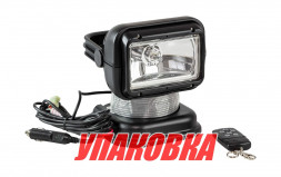 Прожектор с дистанционным управлением, черный корпус, галоген, брелок, модель 950 (упаковка из 4 шт.)