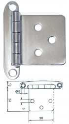 Петля с Г-образной ответной частью, &quot;Мореман&quot;