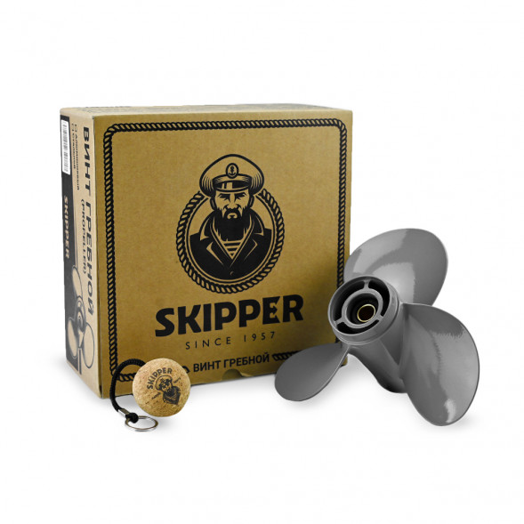 Винт гребной  Skipper для Honda 8-20HP, диаметр 9 1/4" алюминиевый, лопастей - 3, шаг 11"