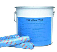Саморазравнивающийся клей «Sikaflex-298 FC», 600 мл (пленочная туба), цвет - черный