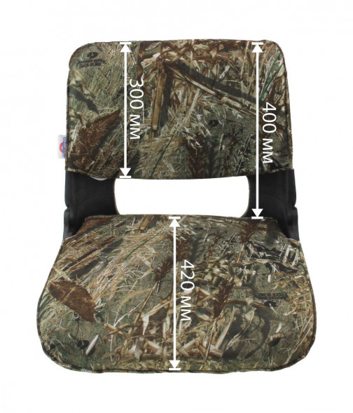 Кресло складное мягкое SKIPPER, обивка камуфляжная ткань (упаковка из 10 шт.)