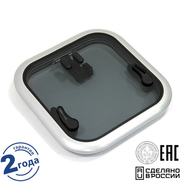 Люк палубный распашной Альбатрос 550х550