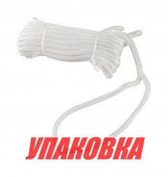 Конец швартовый d12мм, L5м, белый, Marine Rocket (упаковка из 10 шт.)