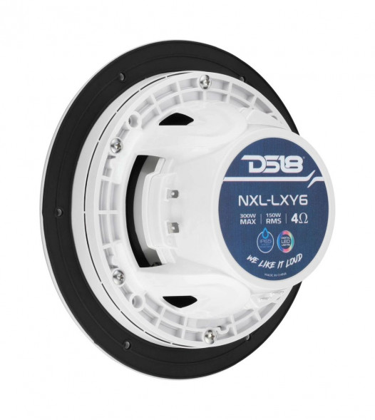 Морская акустика с магнитной решеткой RGB 6.5" DS18