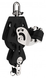 Блок 90mm двушкивный (Fiddle) с направляющей скобой и стопором 29929039