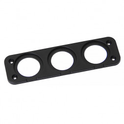 Тройная пластина переднего крепления прикуривателя и разъемов NEKEKE