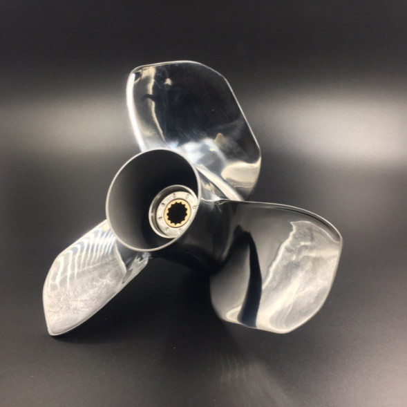 Гребной винт Yamaha 40-55, F30-60 (3x11-3/8x14) (Сталь) (Polastorm)