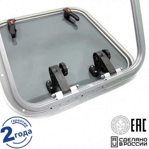 Люк палубный распашной Альбатрос 650x650