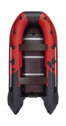 Надувная лодка ПВХ, Ривьера Компакт 3200 СК Комби, красный/черный