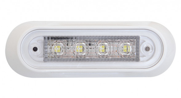 Светильник светодиодный прямоугольный, 110x37x16 мм