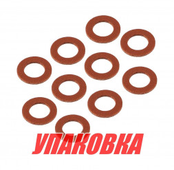Прокладка сливной пробки редуктора Tohatsu 2.5-115, 9х15х1.0, Omax (упаковка из 10 шт.)