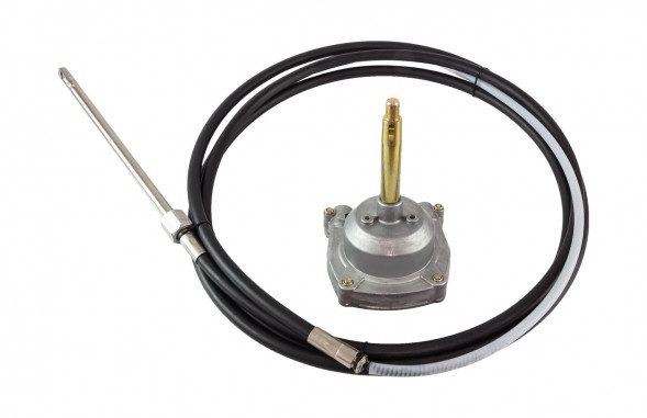 Редуктор рулевой 3000 с тросом 19 футов (5,79 м) (упаковка из 2 шт.)