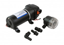 Помпа водоподающая мембранная Marine Rocket, 12 В, 17 л/мин, 2.8 бар, 14А