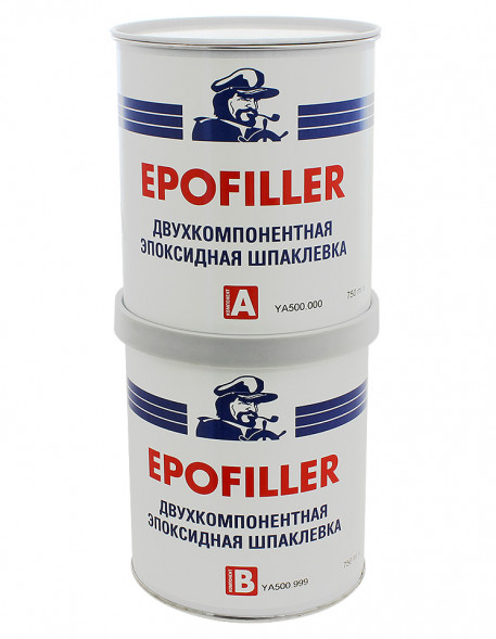 &quot;Мореман Epofiller&quot;, эпоксидная, двухкомпонентная шпаклевка  1,5 л