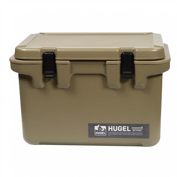 HUGEL Термобокс VACUUM COOLER BOX TC-40 Хаки, 40 литров /1