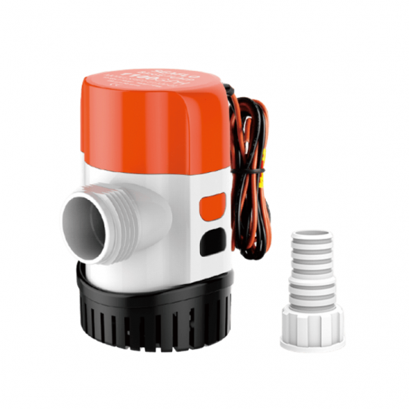 Помпа водооткачивающая автоматическая SeaFlo трюмная, 24V 1100 галлон/час, патрубок 19/25/29 мм