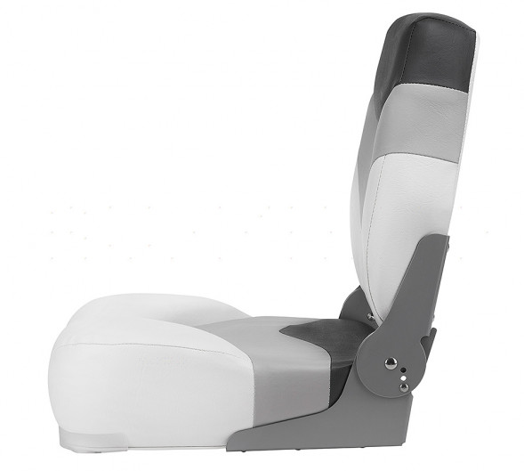 Сиденье "Premium", белое с серым