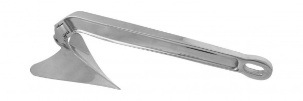 Якорь Плуг (CQR) 22 кг, нержавеющий Marine Rocket